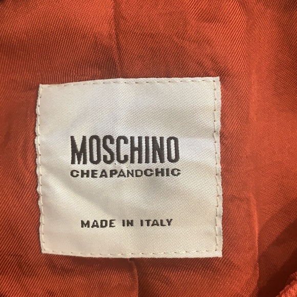 Moschino Cheap & Chic Tweed Jacket Size 6 - Picture 6 of 8